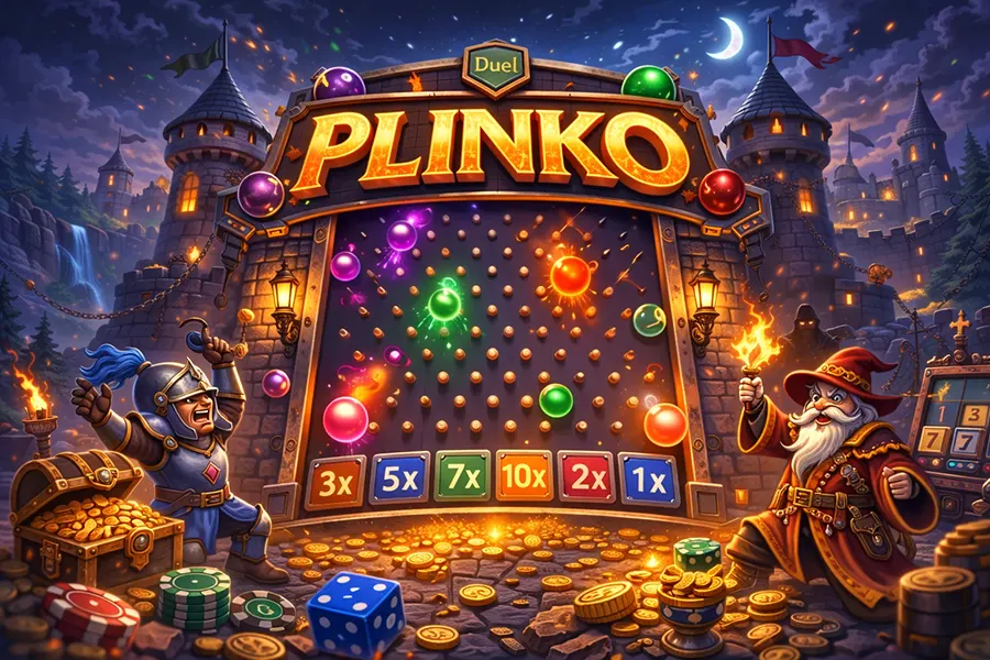Plinko: režīms, svārstīgums un budžets duel.lv